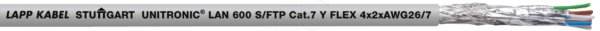 LAPP 2170142 - UNITRONIC LAN 600 S/FTP Cat.7 LSZH Flex