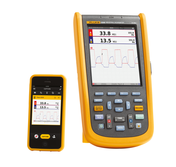 FLUKE 125BS - Handheld-Oszilloskop ScopeMeter® 125B/S für Industrie