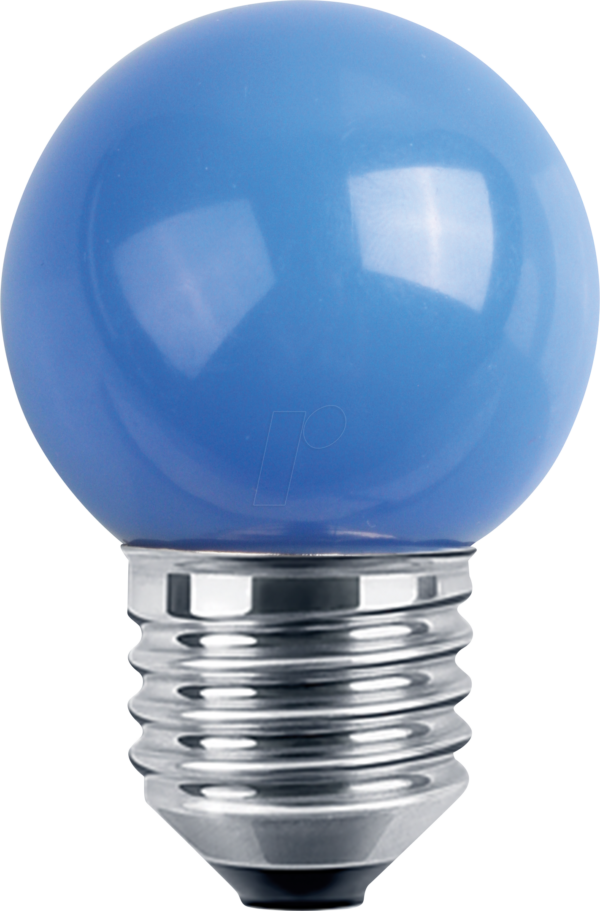 BLULAXA 48250 - LED Deko Lampe G45 E27 1W blau IP44