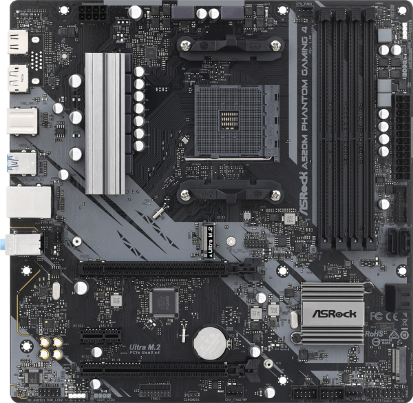 ASR 90MXBEK0 - ASRock A520 Phantom Gaming 4 (AM4)