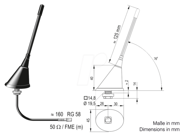 ATTB 2122.01 - Fahrzeugantenne