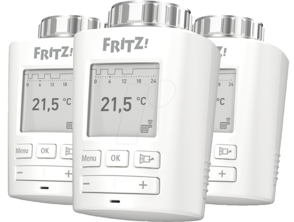 AVM DECT 301B3 - FRITZ!DECT 301 - smarter Heizkörperregler 3er Set