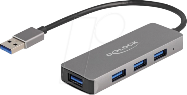 DELOCK 63171 - USB 3.0 Hub 4 Port