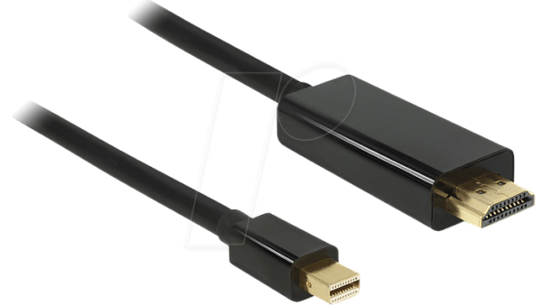 DELOCK 83700 - mini DisplayPort Stecker auf HDMI A Stecker