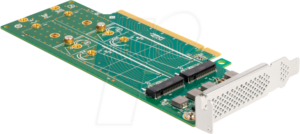 DELOCK 90090 - PCIe 4.0 x16 > 4 x M.2 Key M 22110 NVMe