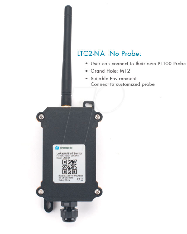 DRA LTC2-NA - LoRaWAN Temperatur Transmitter