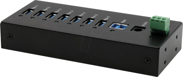 EXSYS EX11247HMS - USB 3.0 7-Port Industrie-Hub