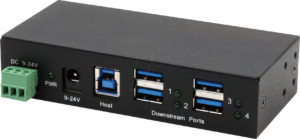 EXSYS EX11244HMS - USB 3.0 4-Port Industrie-Hub