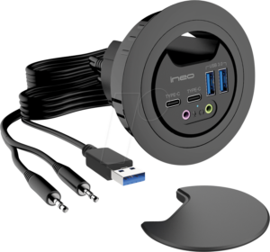 INEO 18082 - USB 3.0 4-Port Tisch-Hub