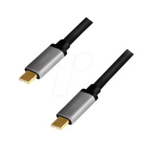 LOGILINK CUA0106 - Daten-/ Ladekabel USB C Stecker