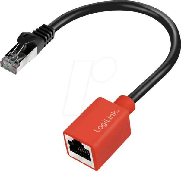 LOGILINK NP0079N - Geräteschutzadapter für RJ45-Anschlüsse (Break-Away-Adapter)