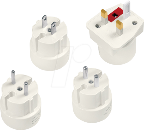 LOGILINK PA0186 - Reise-Stecker-Adapter Set