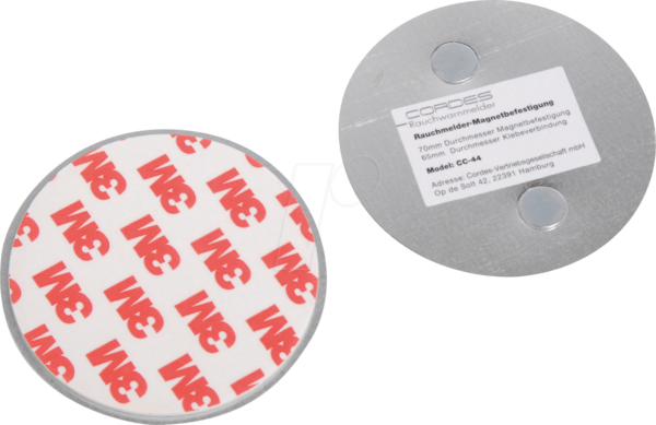 RM CC-44 - Magnethalterung für Rauchmelder