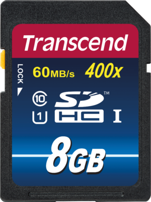 TS8GSDU1 - SDHC-Speicherkarte 8GB