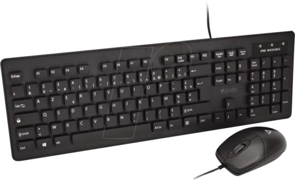 V7 CKU700FR - Tastatur-/Maus-Kombination