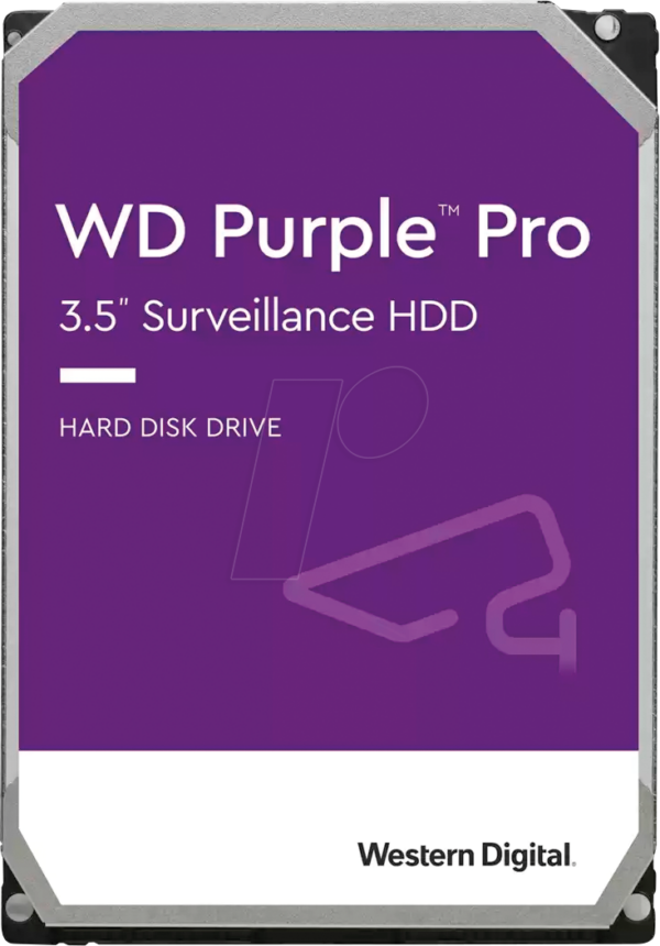 WD121PURP - 12TB Festplatte WD Purple Pro - Video