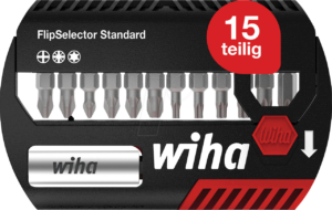 WIHA 39060 - Bit Set FlipSelector 15-teilig