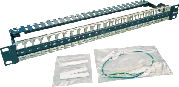 WKS PANEL 48 - 19'' Patchpanel für 48x Keystone Module